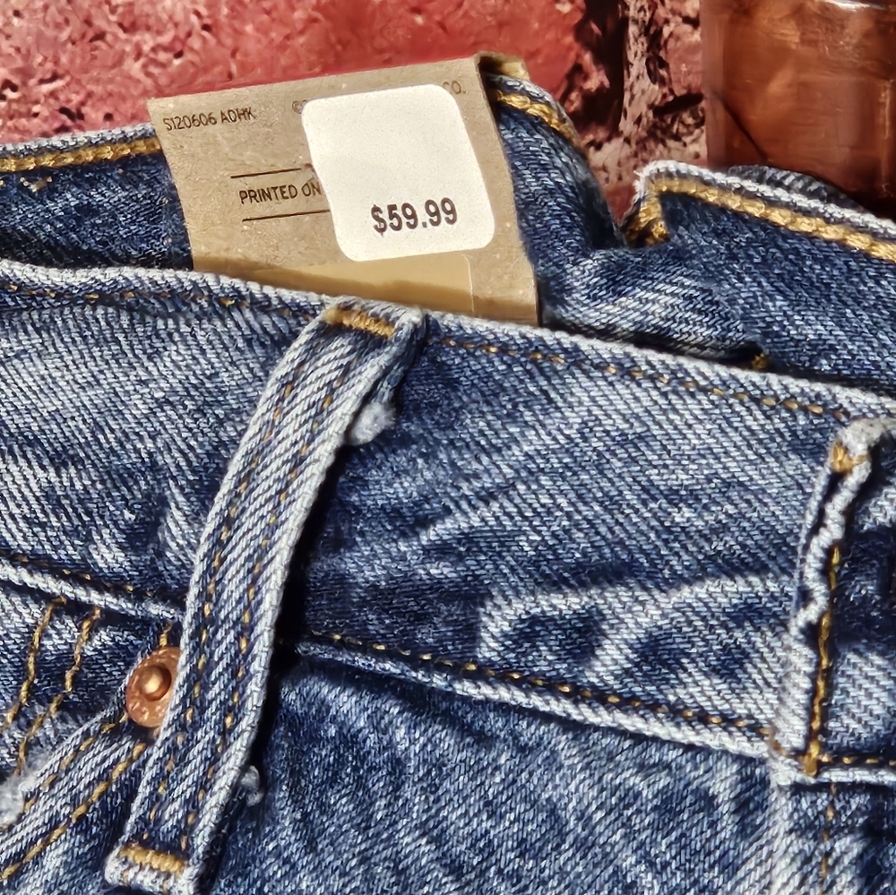 Blue Denim Skirt Womens Size 26 - Picture 3 of 13